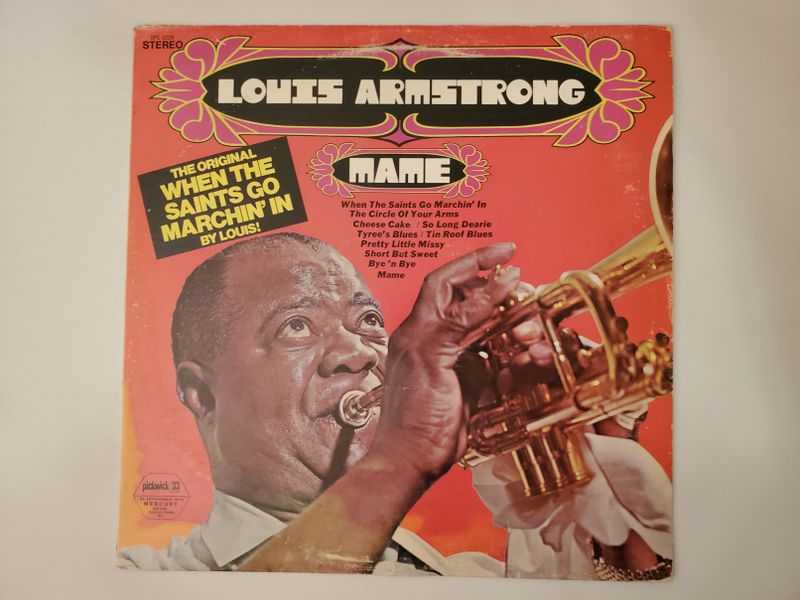 Louis Armstrong Mame vinyl record